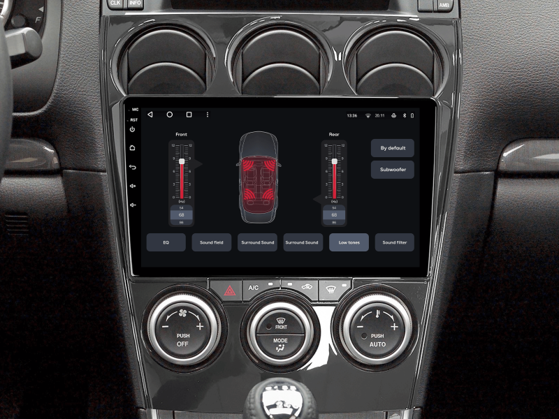 Buy Gazer T6009-GG multimedia system to Mazda 6 (GG) 2002-2007