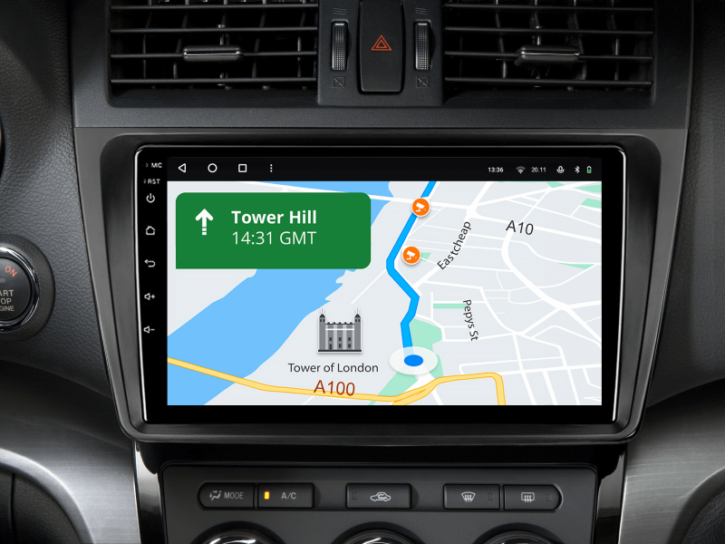 Buy Gazer T6009-GH Multimedia System to Mazda 6 2 (GH) 2007-2012