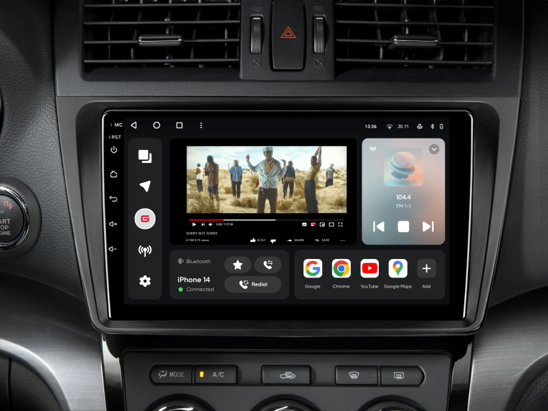 Buy Gazer T6009-GH Multimedia System to Mazda 6 2 (GH) 2007-2012