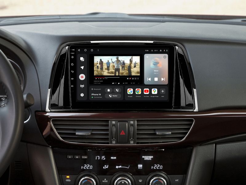 Buy Gazer T6009-GJ/L Multimedia System to Mazda 6 3 (GJ, GL) 2012-2017