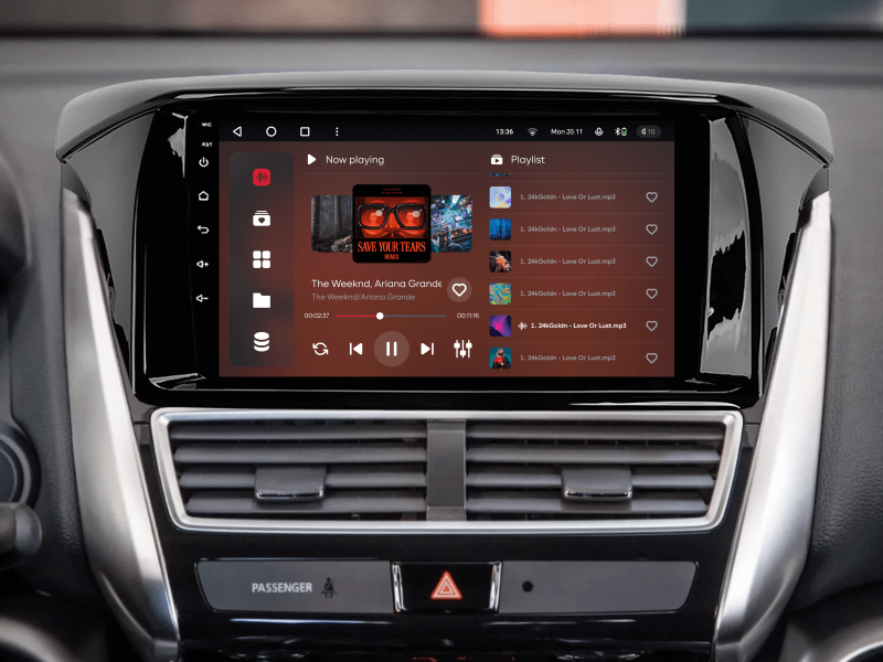 Buy Gazer T6009-GK multimedia system to Mitsubishi Eclipse Cross 1 2017-2021