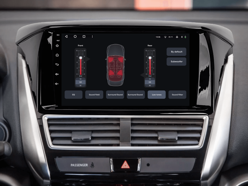 Buy Gazer T6009-GK multimedia system to Mitsubishi Eclipse Cross 1 2017-2021