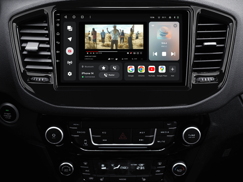 Купить Мультимедійна система Gazer T6009-GX7F до Geely Emgrand X7, Vision X6, Haoqing SUV 2014-2020