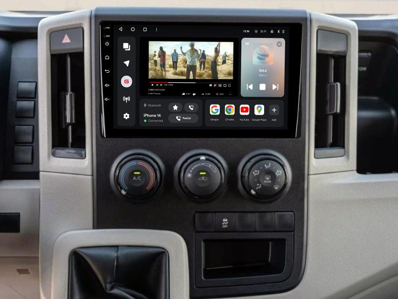 Buy Gazer T6009-H300/H Multimedia System to Toyota Hiace 6 (H300), Granace 1 2019-2022