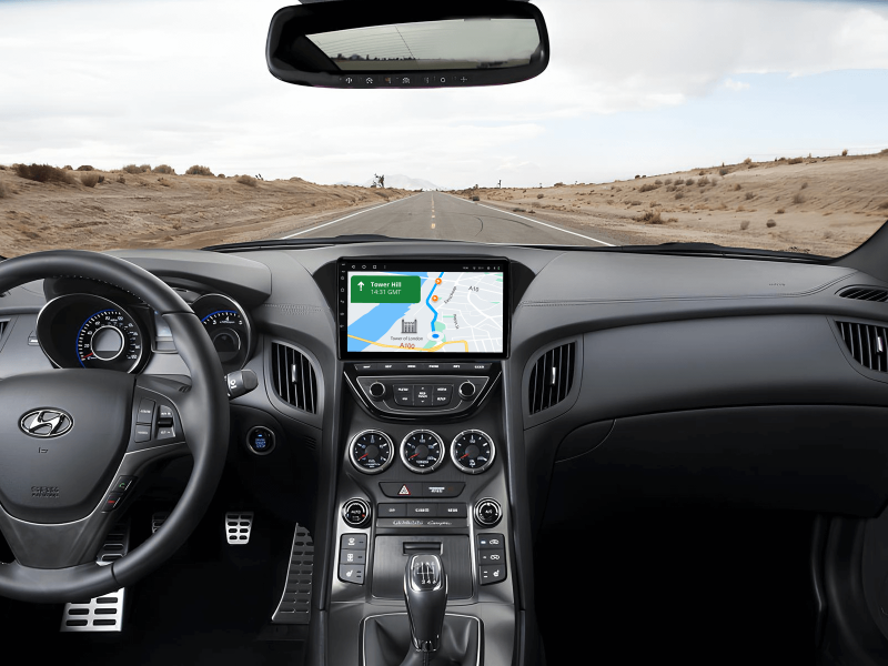 Buy Gazer T6009-HBKF Multimedia System to Hyundai Genesis Coupe, Rohens Coupe (BK) 2012-2016