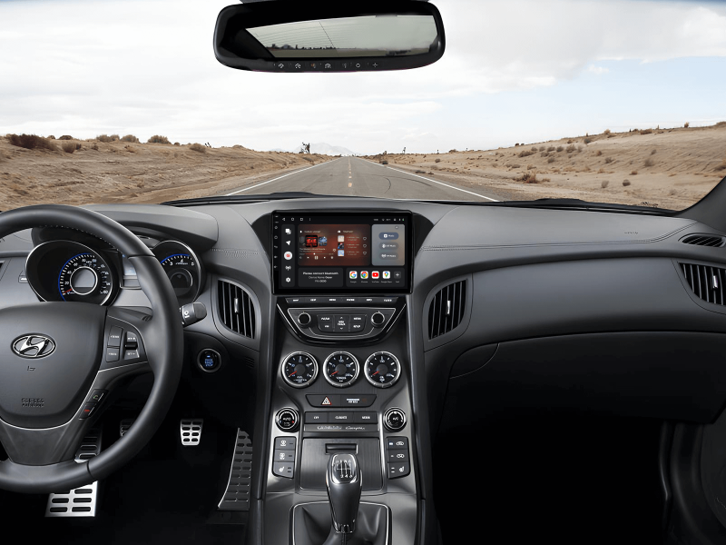 Buy Gazer T6009-HBKF Multimedia System to Hyundai Genesis Coupe, Rohens Coupe (BK) 2012-2016