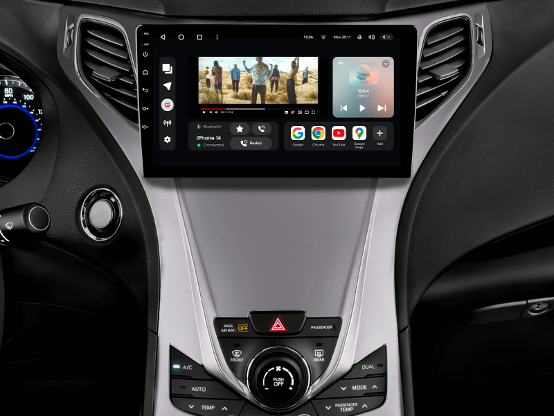 Buy Gazer T6009-HG multimedia system to Hyundai Azera (HG) 2011-2014