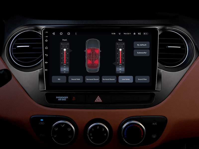 Buy Gazer T6009-A1 multimedia system to Hyundai i10 (IA) 2013-2016