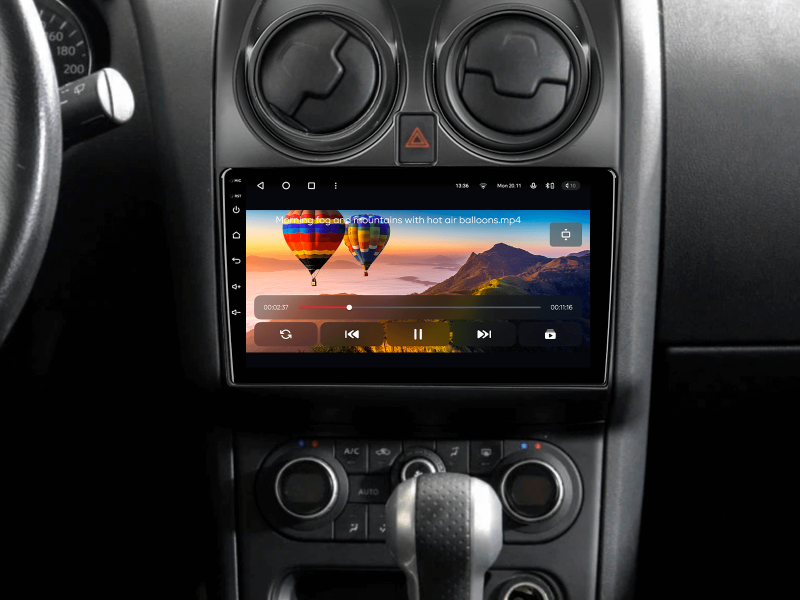 Buy Gazer T6009-J10 Multimedia System to Nissan Qashqai 1 2006-2013