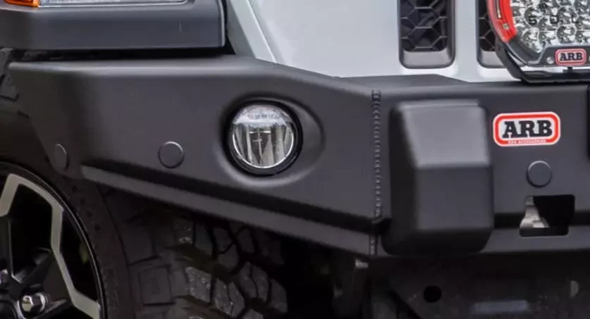 Buy Front bumper Arb Deluxe Winch Bar for Jeep Wrangler JL from 2018 for Parktronics