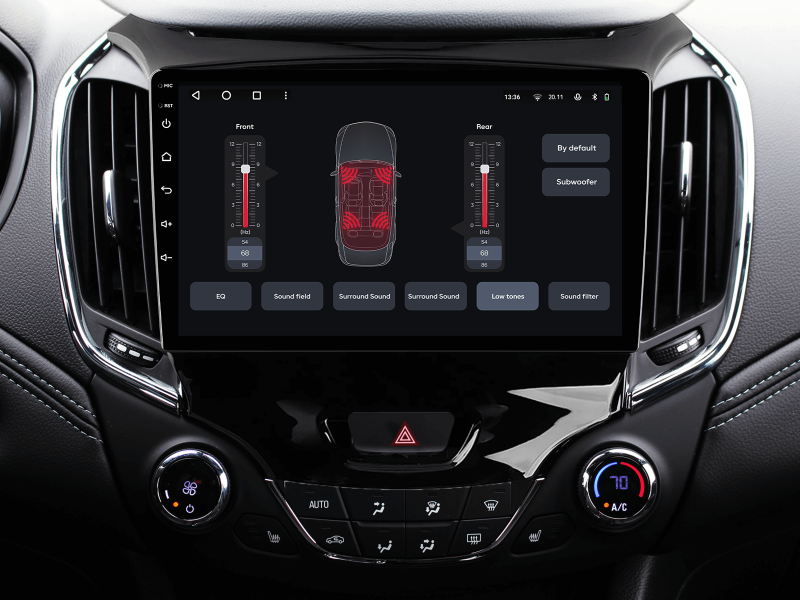 Buy Gazer T6009-J400 Multimedia System to Chevrolet Cruze 2 2015-2020