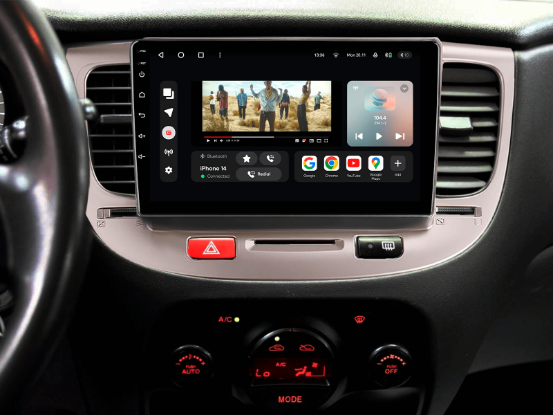 Buy Gazer T6009-JB Multimedia System to Kia Rio 2 (JB) 2005-2011