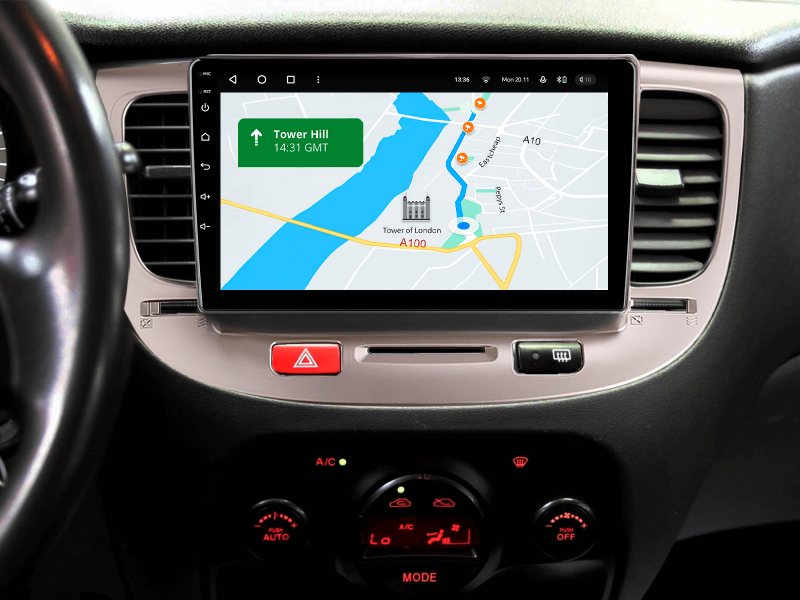 Buy Gazer T6009-JB Multimedia System to Kia Rio 2 (JB) 2005-2011