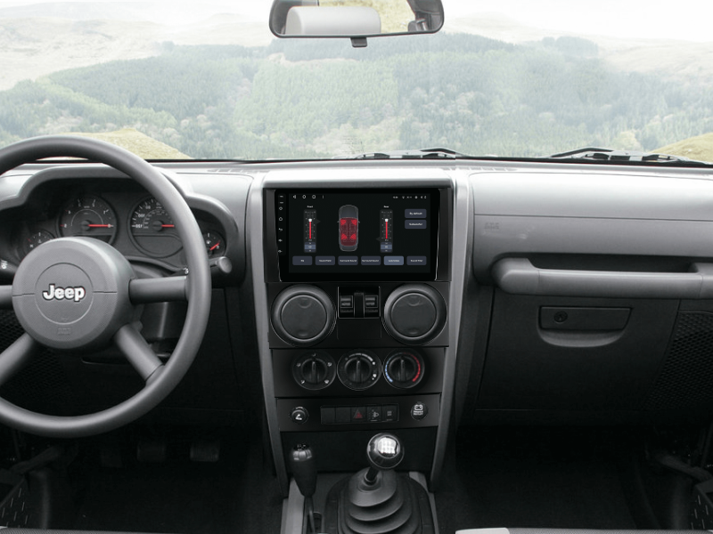 Buy Gazer T6009-JK multimedia system to Jeep Wrangler 3 (JK) 2008-2010