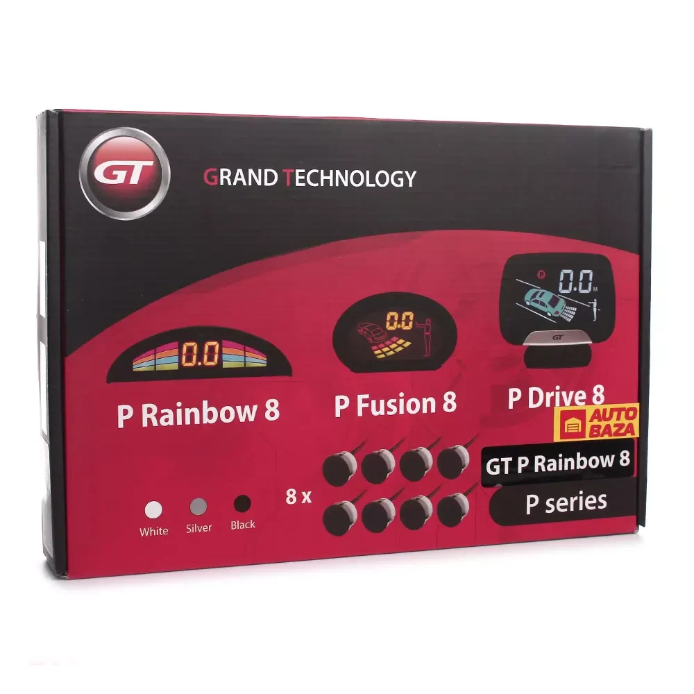 Buy Parktronics GT P Rainbow 8 White