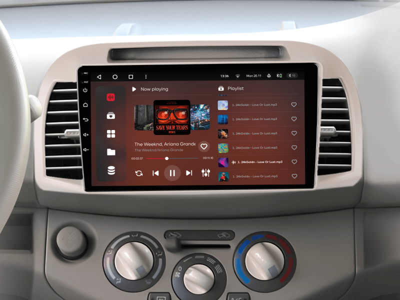 Buy Gazer T6009-K12 multimedia system to Nissan March (K12) 2002-2010