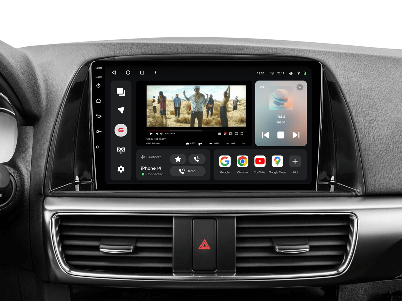 Buy Gazer T6009-CE/H Multimedia System to Mazda CX-5 1 Ke 2012-2015