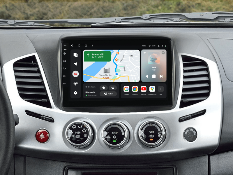 Buy Gazer T6009-KG multimedia system to Mitsubishi Pajero Sport 2, L200, Triton 2008-2016