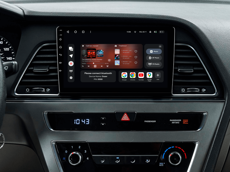 Buy Gazer T6009-LF/L Multimedia System to Hyundai Sonata 7 (LF) 2014-2017