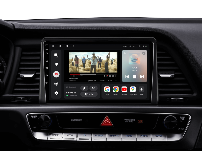 Buy Gazer T6009-LFF Multimedia System to Hyundai Sonata 7 (LF) 2017-2019