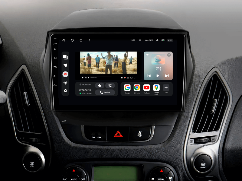 Buy Gazer T6009-LM/H Multimedia System to Hyundai Tucson 2, IX35 (LM) 2009-2015