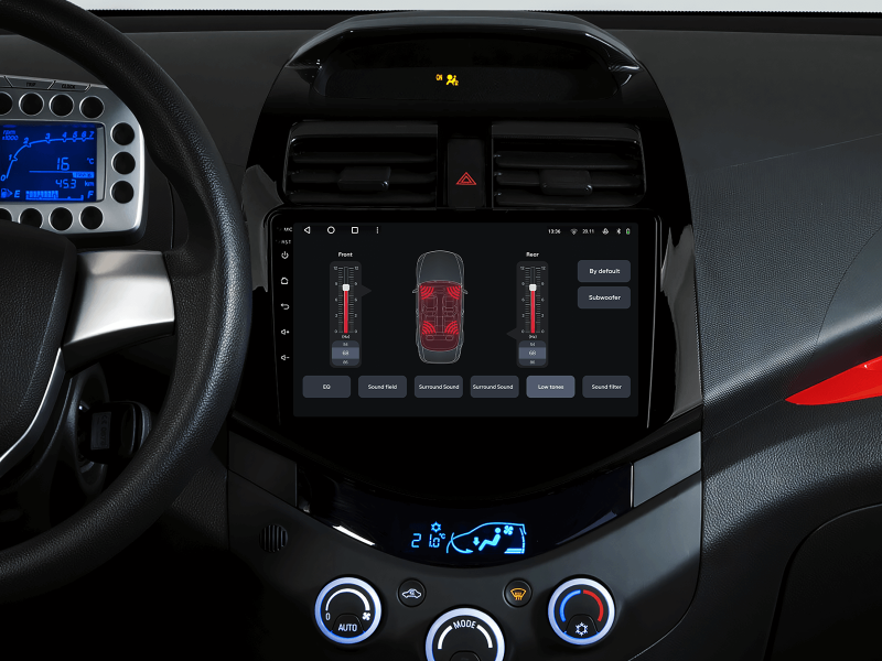 Buy Gazer T6009-M300 Multimedia System to Chevrolet Spark (M300) 2009-2016