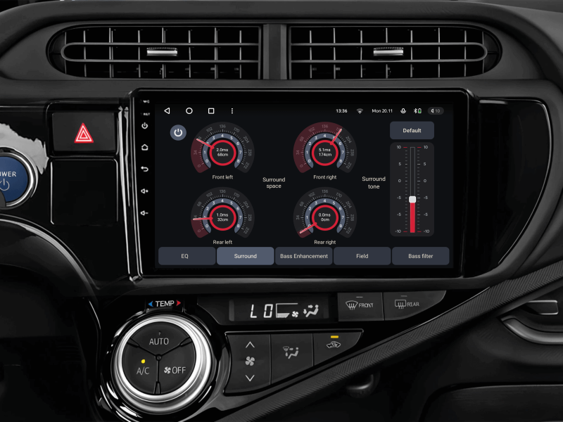 Buy Gazer T6009-NHP10 multimedia system to Toyota Aqua (NHP10) 2011-2017