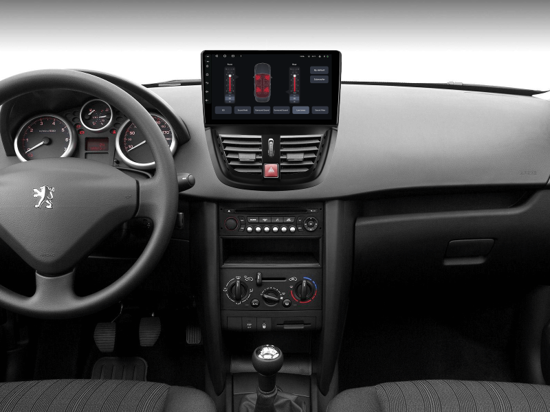 Buy Gazer T6009-PF1 multimedia system to Peugeot 207 2006-2015