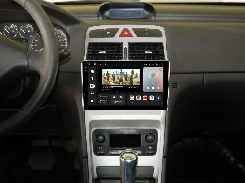 Buy Gazer T6009-PF2 multimedia system to Peugeot 307 2001-2008