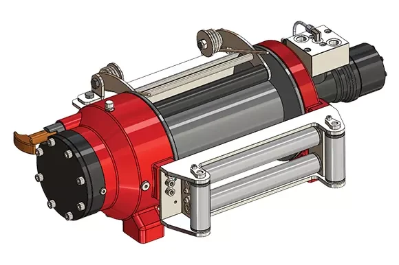 Buy Himmer Winch HMW HMMW 6800 kg aluminum housing