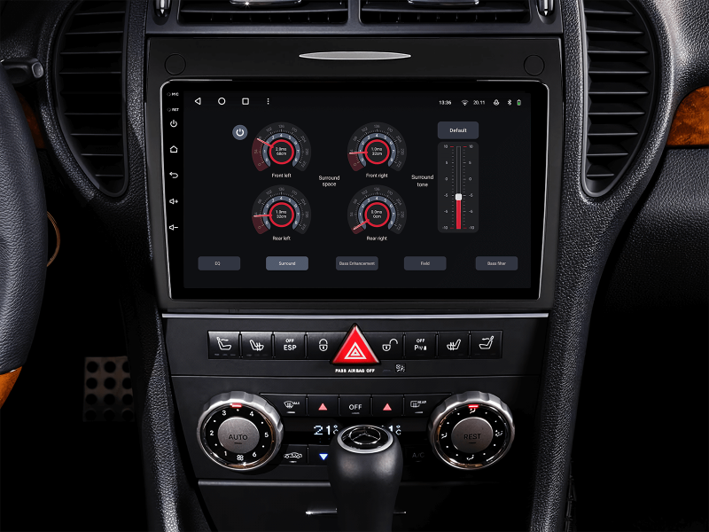 Buy Gazer T6009-R171 multimedia system to Mercedes-Benz Slk-Class (R171) 2004-2011