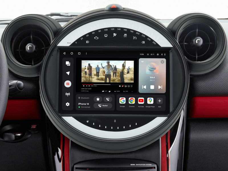 Buy Gazer T6009-R56F multimedia system to Mini 2010-2016