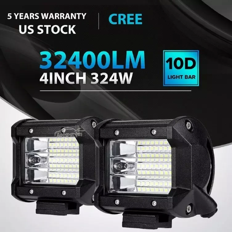 Buy LED headlights of scattered light in Bumper Warn