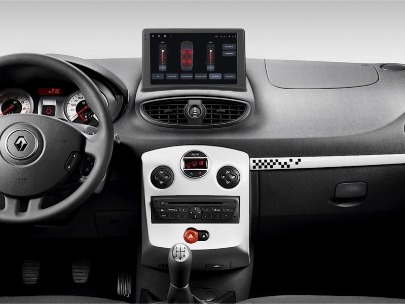 Buy Gazer T6009-RBR Multimedia System to Renault Clio 3 (Br) 2005-2014