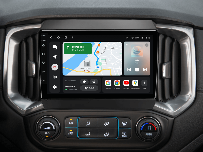 Buy Gazer T6009-RGF Multimedia System to Isuzu D-Max, Mu-X 2017-2019