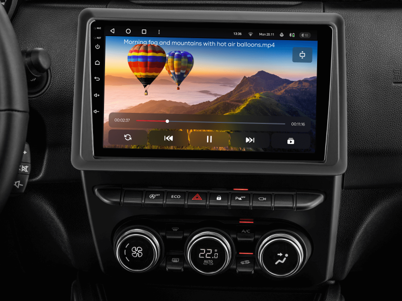 Buy Gazer T6009-Rhm Multimedia System to Renault Duster 2 (HM) 2020-2023, Arkana 1 2019-2023