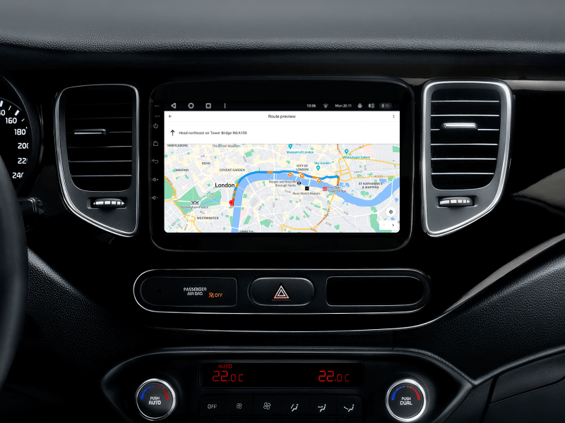 Buy Gazer T6009-RP Multimedia System to Kia Carens 3 (RP) 2013-2019