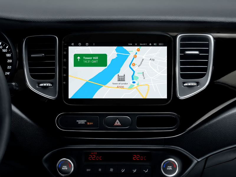 Buy Gazer T6009-RP Multimedia System to Kia Carens 3 (RP) 2013-2019