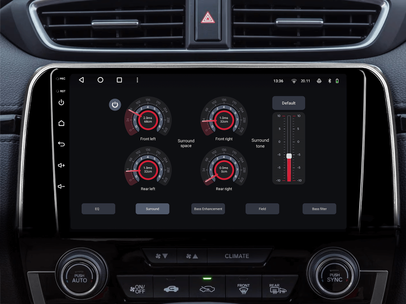 Buy Gazer T6009-RW multimedia system to Honda Cr-V 5 (RT, RW) 2016-2018