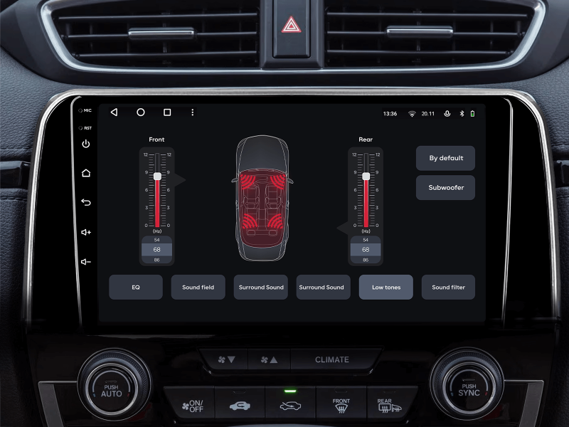 Buy Gazer T6009-RW multimedia system to Honda Cr-V 5 (RT, RW) 2016-2018