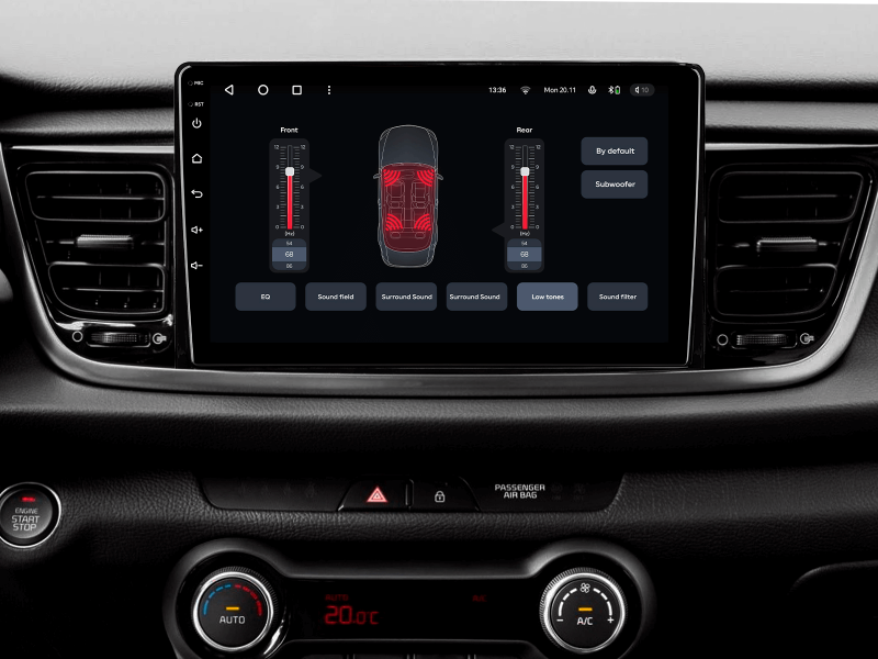 Buy Gazer T6009-SC multimedia system to Kia Rio Cross 2016-2020