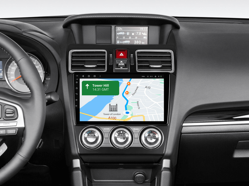 Buy Gazer T6009-SJF Multimedia System to Subaru Forester 4 (SJ) 2015-2018