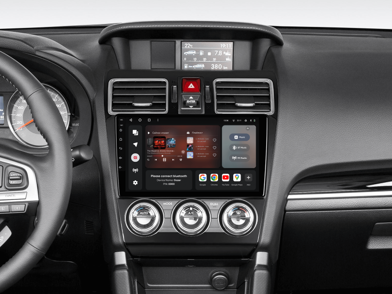 Buy Gazer T6009-SJF Multimedia System to Subaru Forester 4 (SJ) 2015-2018