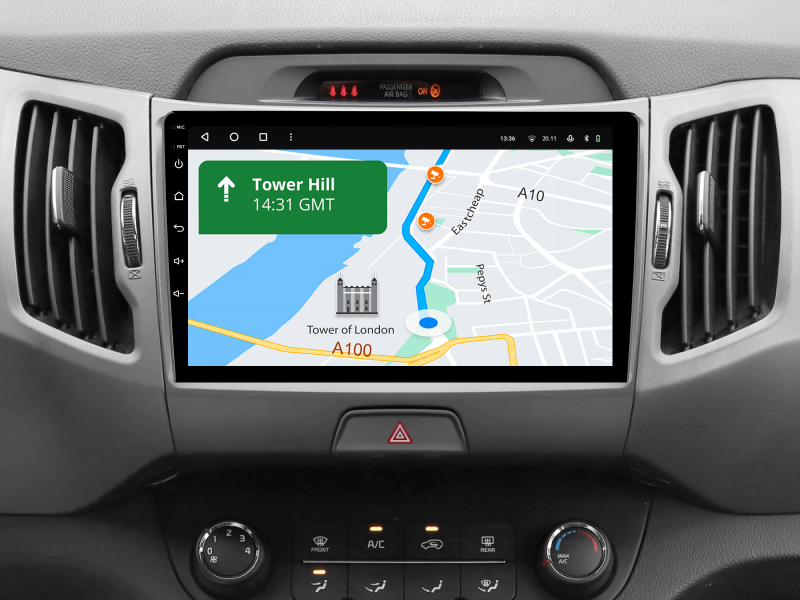 Buy Gazer T6009-SL/H Multimedia System to Kia Sportage 3 (SL) 2010-2016