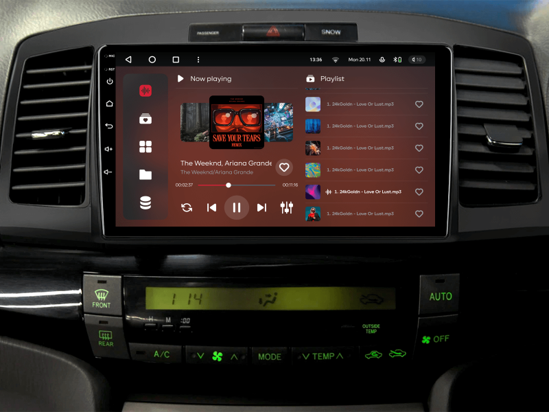 Buy Gazer T6009-T240 multimedia system to Toyota Premio, Allion (T240) 2001-2007