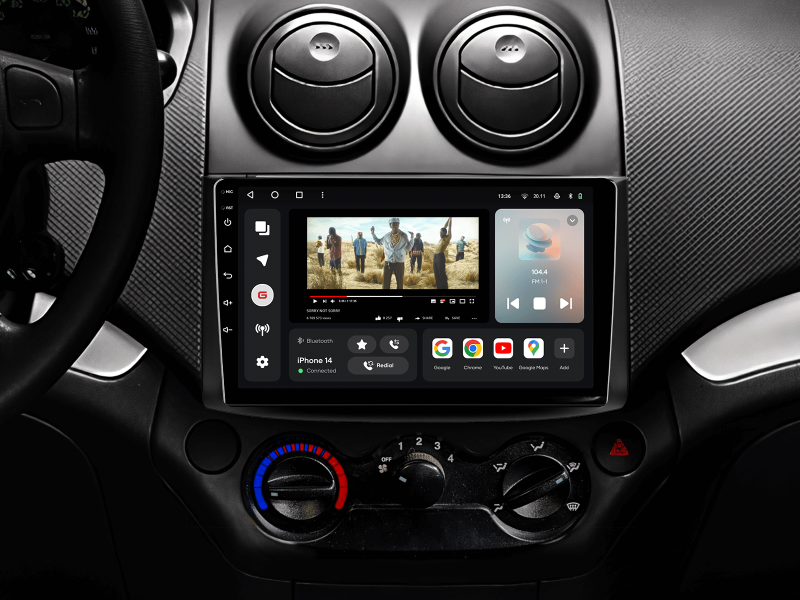 Buy Gazer T6009-T250 multimedia system to Chevrolet Aveo (T250) 2006-2012, Nexia 1 2020-2022