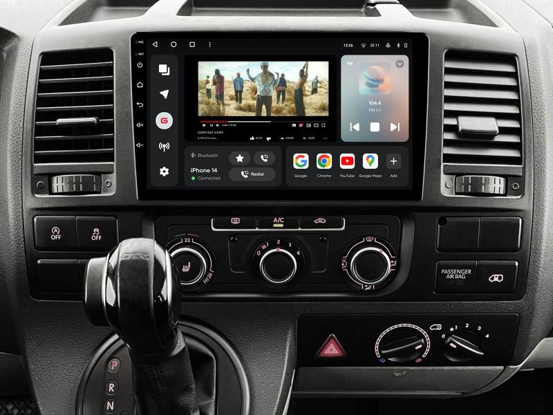 Buy Gazer T6009-T5 multimedia system to Volkswagen Multivan (T5) 2003-2015