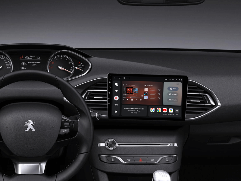 Купити Мультимедійна система Gazer T6009-T9/L до Peugeot 308, 308 S (T9) 2013-2017