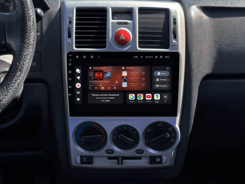 Buy Gazer T6009-TB multimedia system to Hyundai Getz 1 (TB) 2002-2011