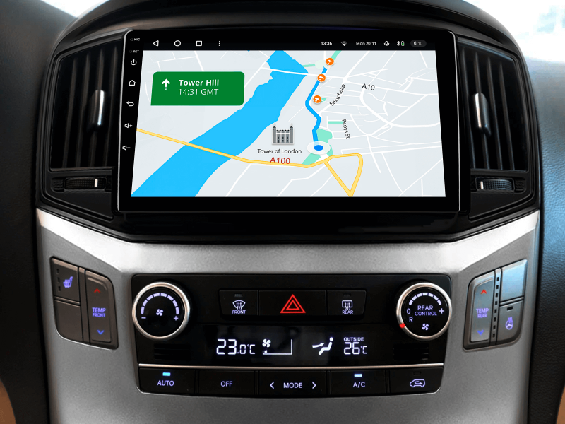 Buy Gazer T6009-TQF multimedia system to Hyundai H1 2 (TQ) 2015-2021